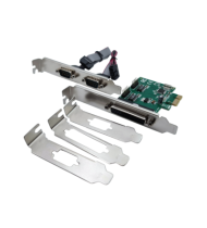 PCIe x1 2S1P Serial+Parallel Card