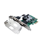 PCIe x1 to 2S DB9 RS232 SeriaL Card